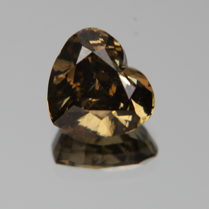 fancy vivid olive Diamond 3.02ct