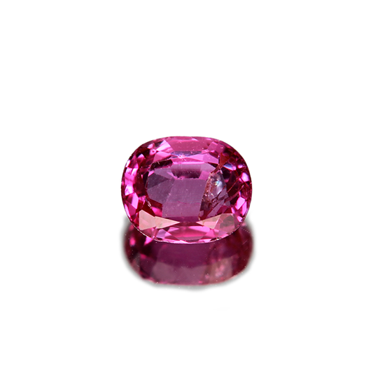 Rubin 0.59ct ansicht von vorne