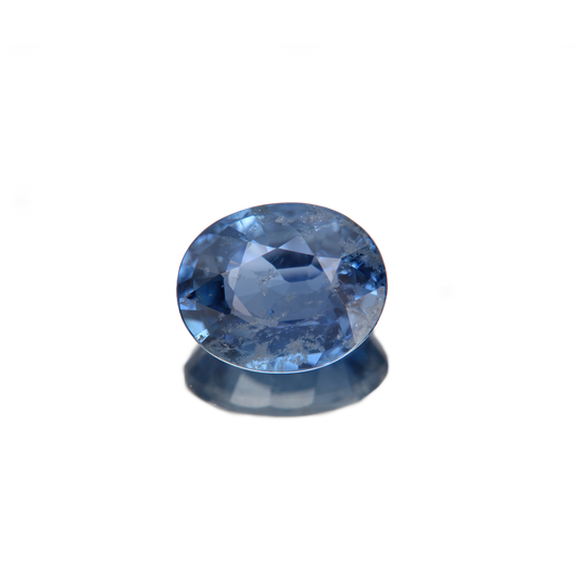 Blauer Saphir 4.64ct ansicht von vorne