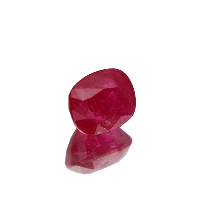 Rubin 1.20ct ansicht von links