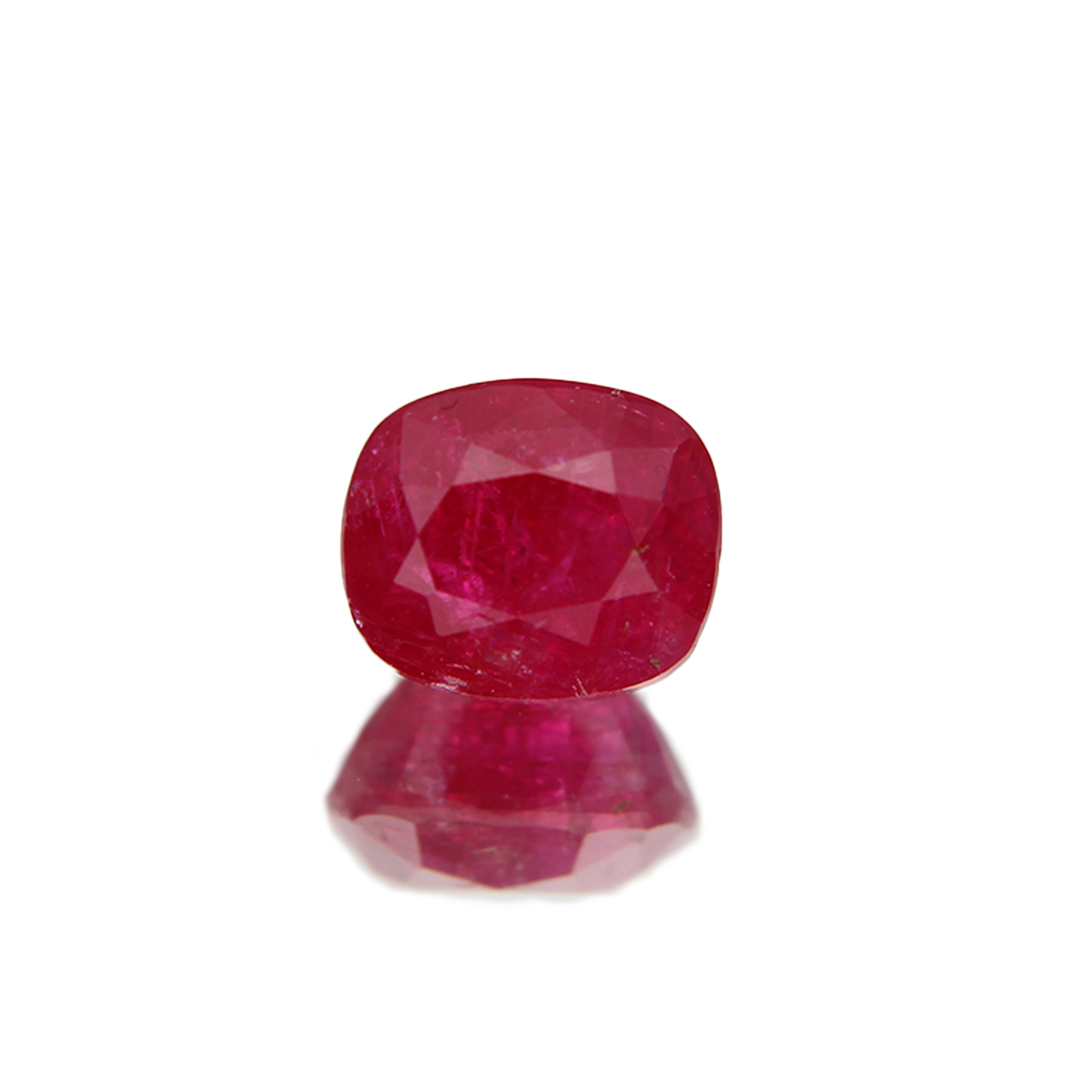 Rubin 1.20ct ansicht von vorne