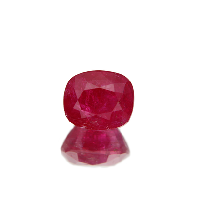 Rubin 1.20ct ansicht von vorne