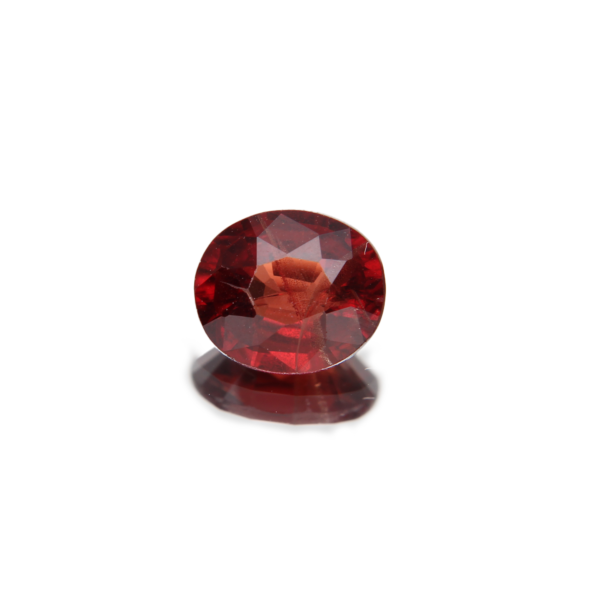 roter Spinell 1.15ct ansicht von vorne