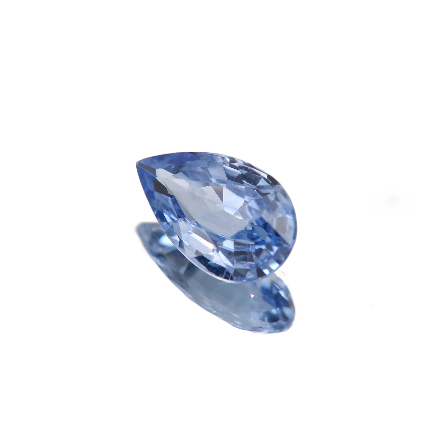 Blauer Saphir 1.35ct ansicht von rechts