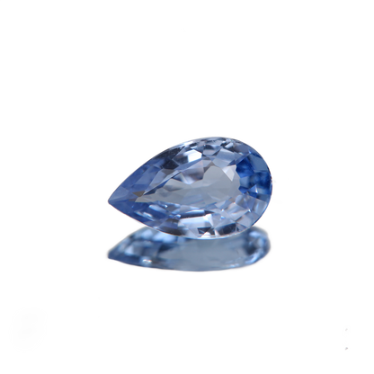 Blauer Saphir 1.35ct ansicht von vorne