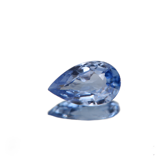 Blauer Saphir 1.35ct ansicht von vorne