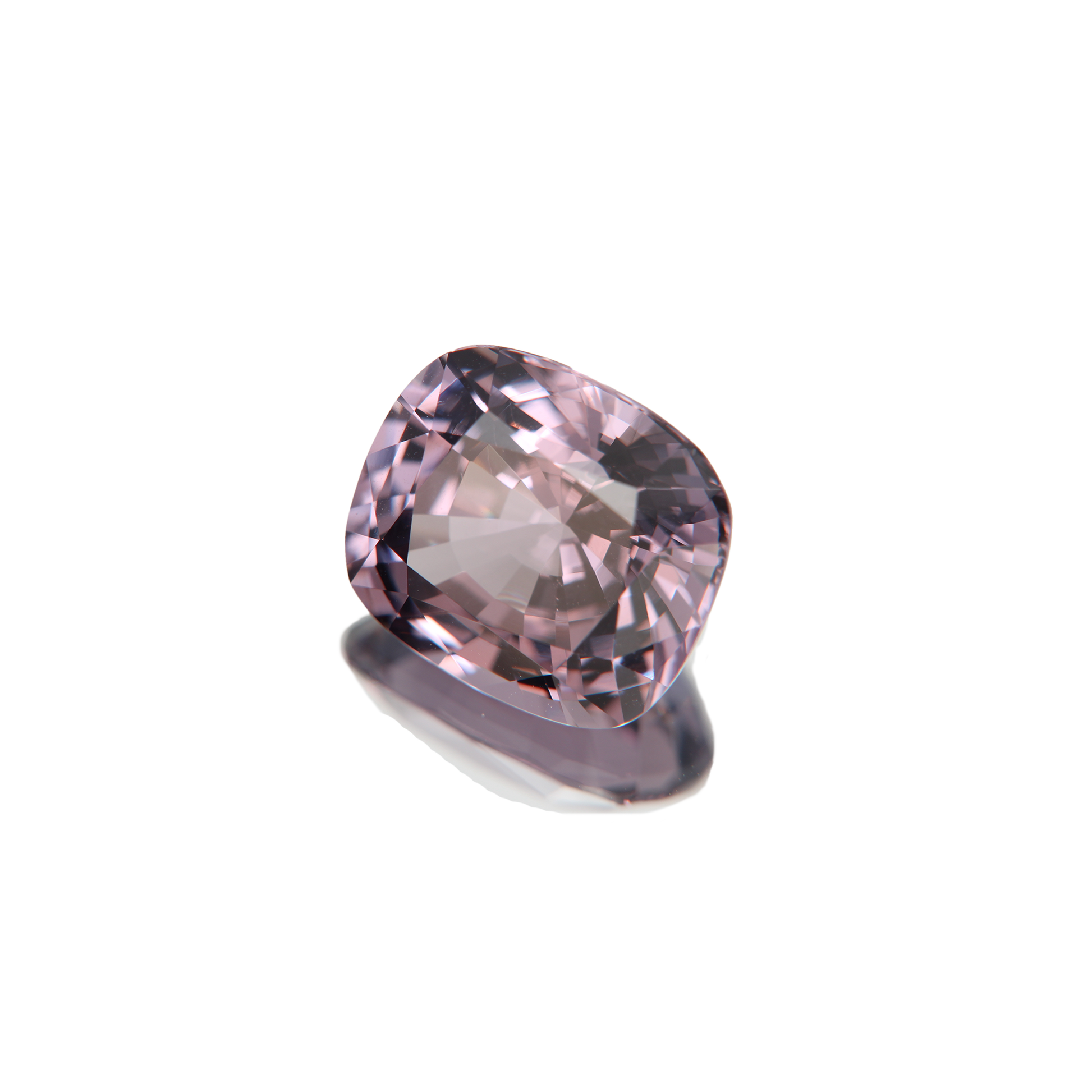 unbehandelter augenreiner Purpur Spinell 9.90ct ansicht von rechts