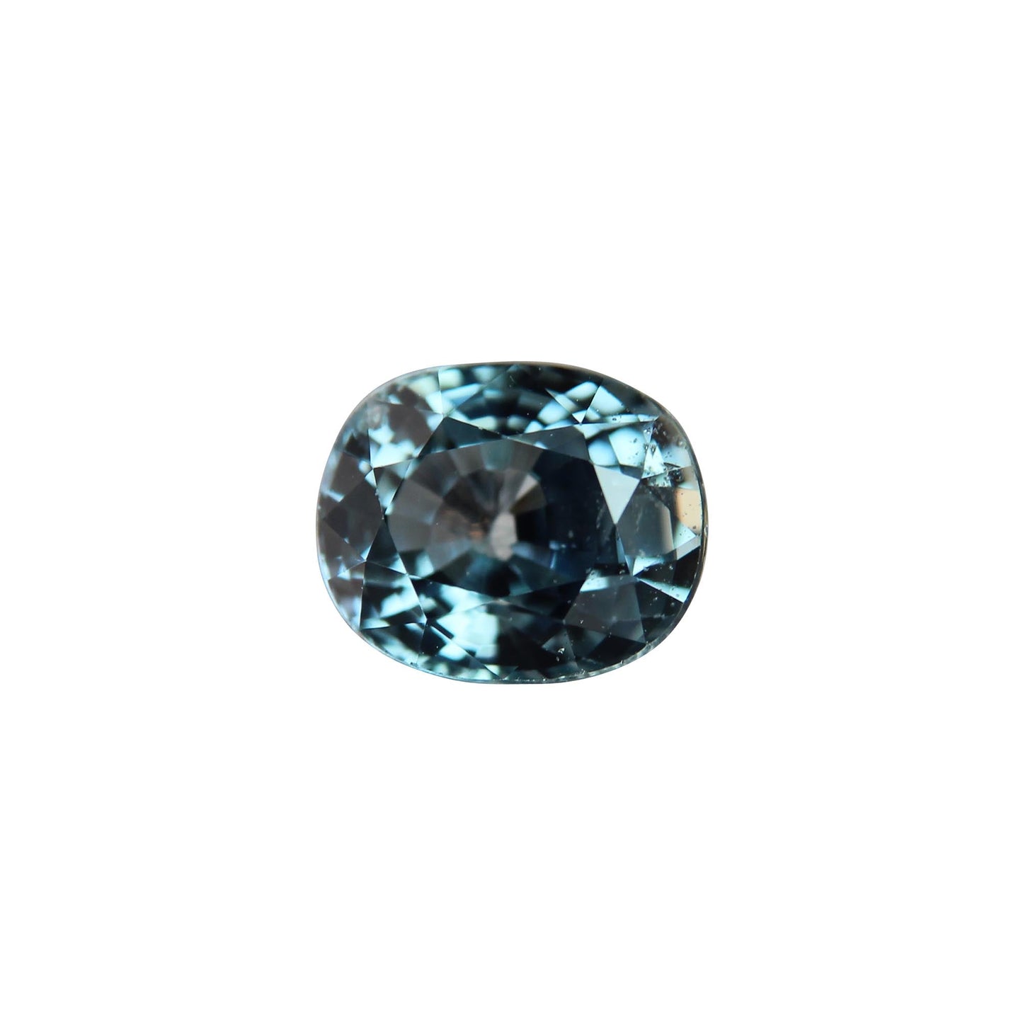 grünlich-Blauer Saphir 3.10 ct IGNEOUS Edelsteine
