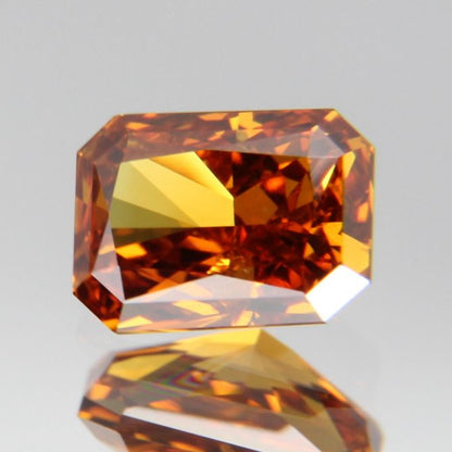 fancy deep brownish yellowish orange Diamond 0.437ct