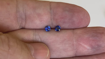 Sapphire Pair 0.79 ct