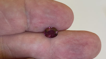 Reddish Pink Spinel 1.28 ct